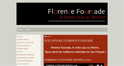 Desktop Screenshot of florencefourcade.net